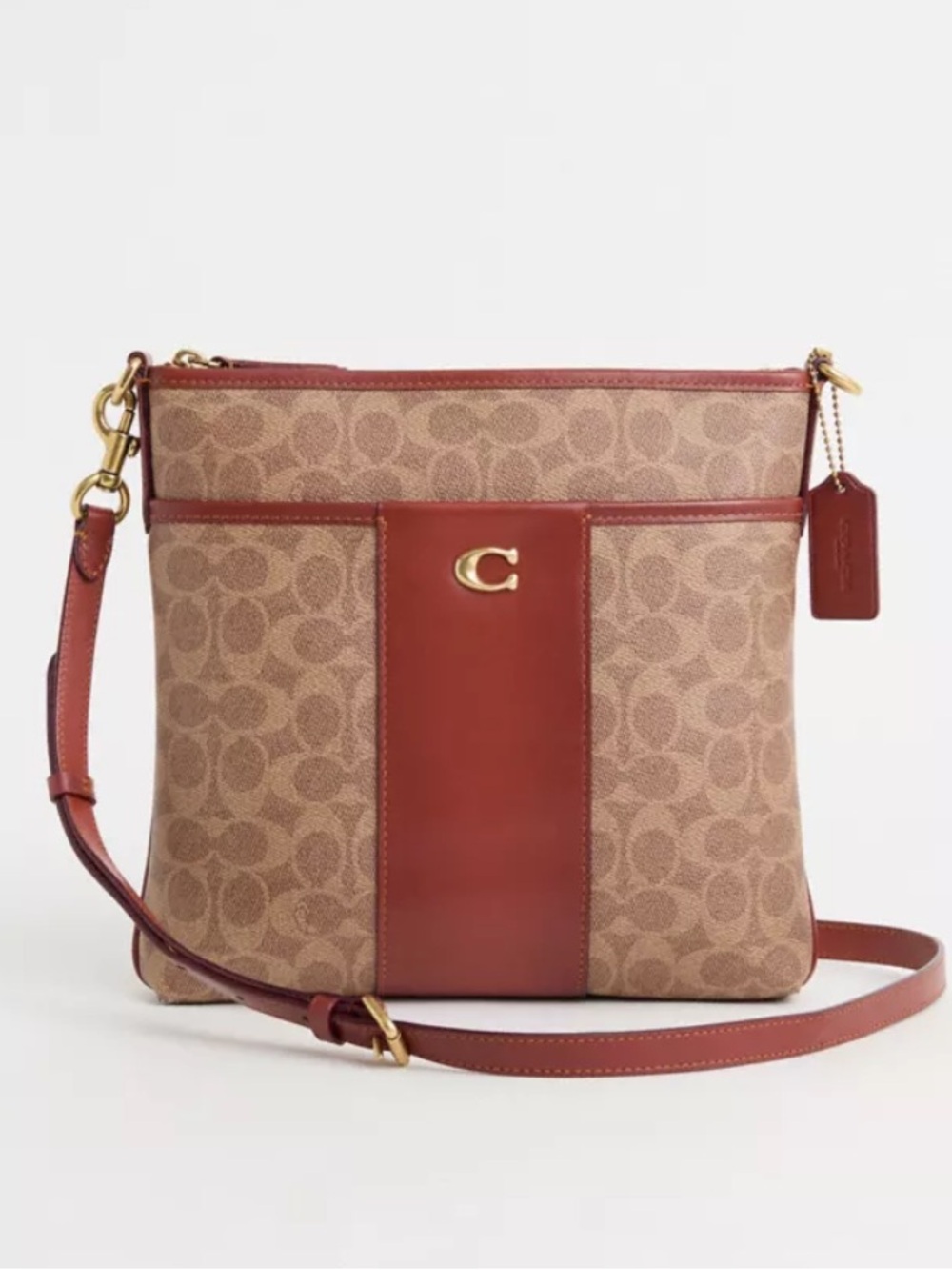 Coach Kitt Signature Canvas Messenger Bag